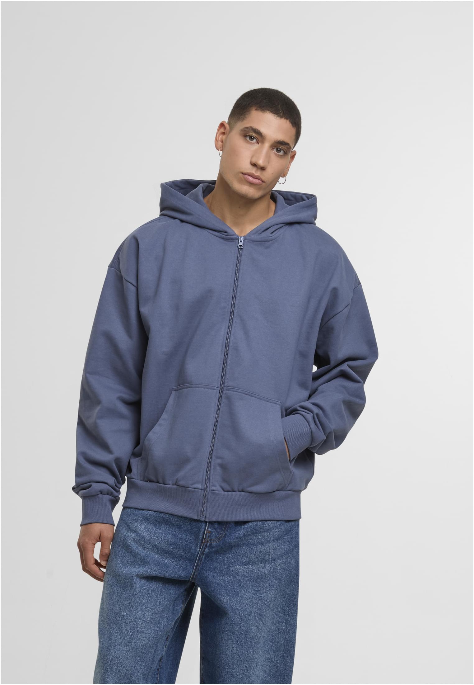 Bluza z kapturem rozpinana HEAVY 460gsm 