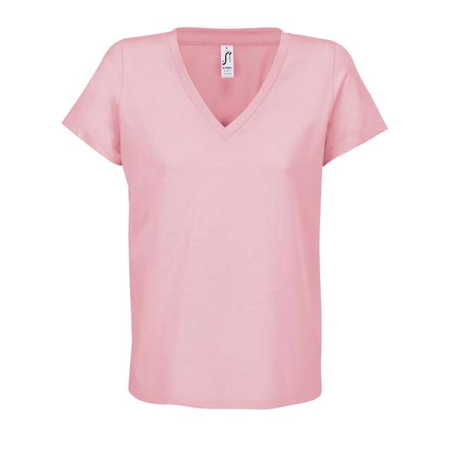 Damski T-shirt V-Neck Sol's 150 gsm 
