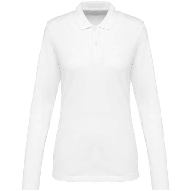 LADIES' LONG-SLEEVED SUPIMA® POLO SHIRT