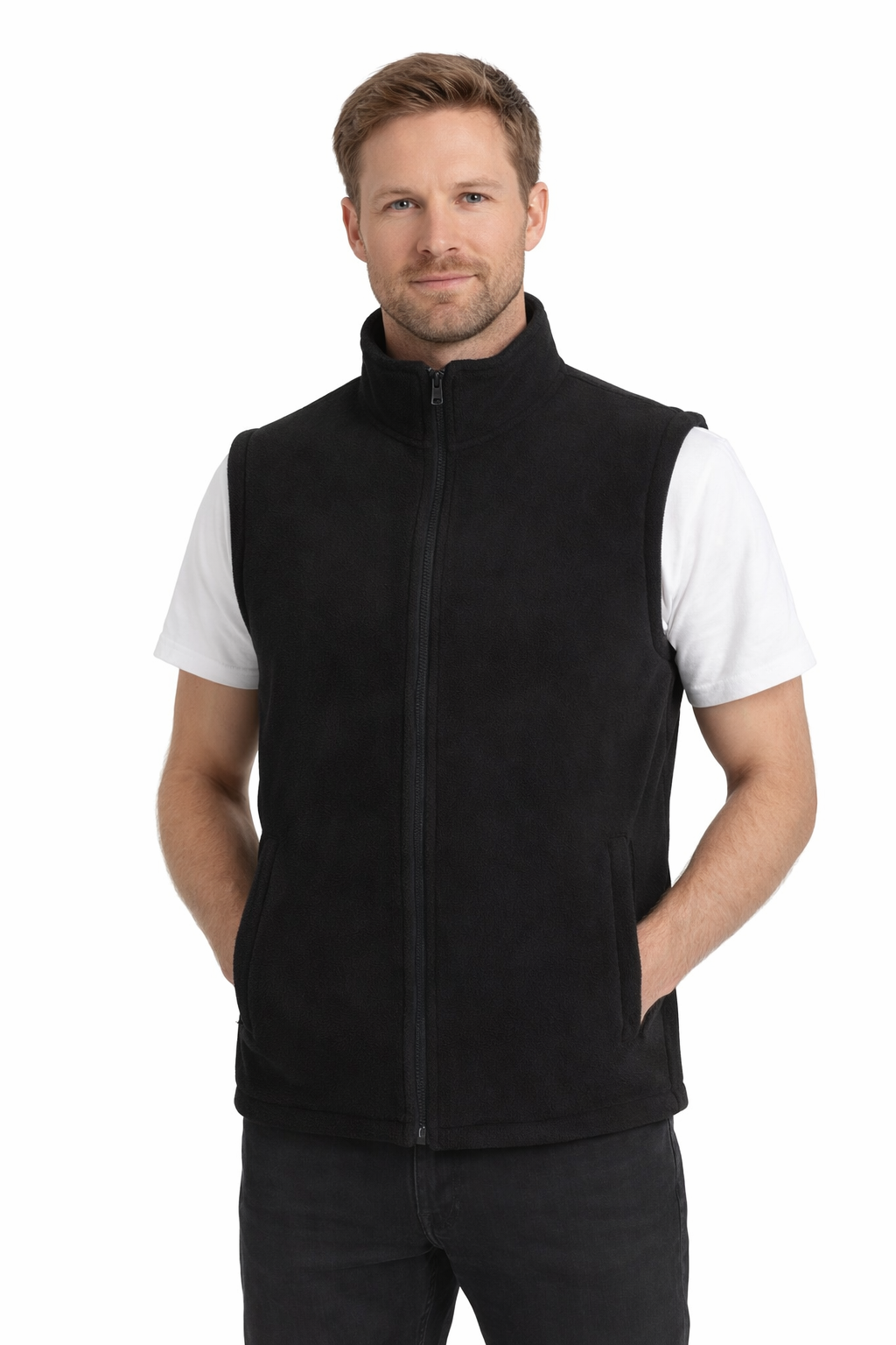 Kamizelka polarowa z kieszeniami 360gsm 