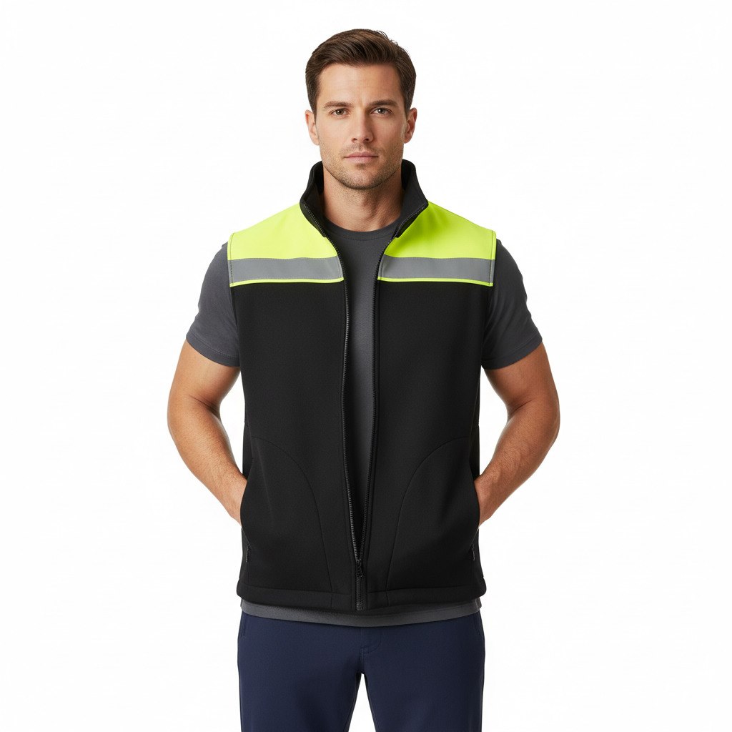 Kamizelka polarowa ostrzegawcza HV NEO 360gsm 