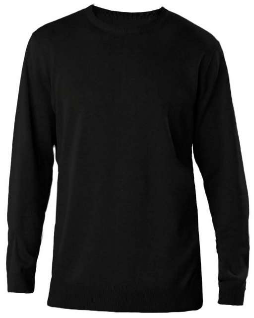 Sweter męski z okrągłym dekoltem