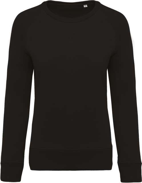 Bluza damska Organic Cotton z okrągłym dekoltem i rękawem raglanowym