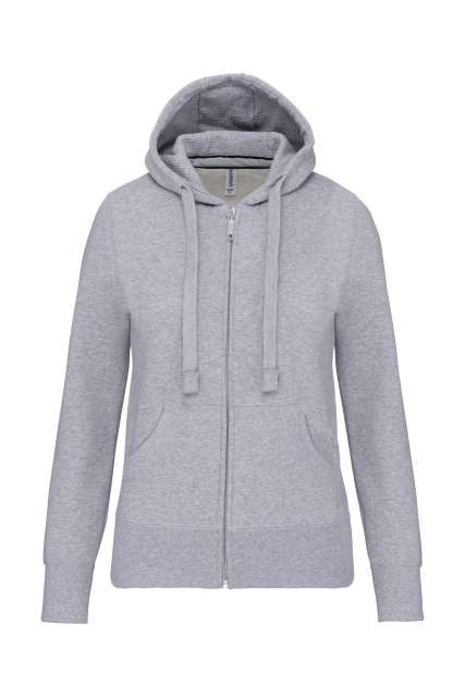 Bluza damska z kapturem rozpinana na zamek