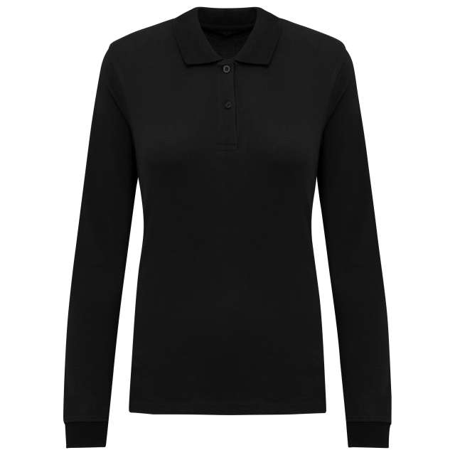 Koszulka polo damska z długim rękawem Organic 180 PIQUÉ