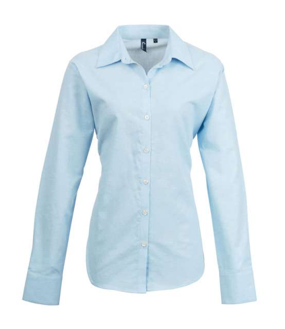 Bluzka damska z długim rękawem SIGNATURE OXFORD