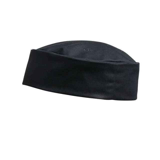 Czapka kucharska unisex z podwijanym brzegiem