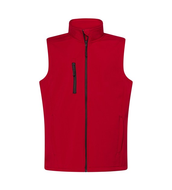 Kamizelka Softshell  z wewnętrzną warstwą z polaru 300gsm 