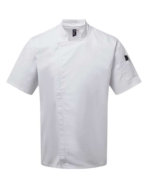 Kurtka zapinana na zamek z krótkim rękawem unisex CHEF'S