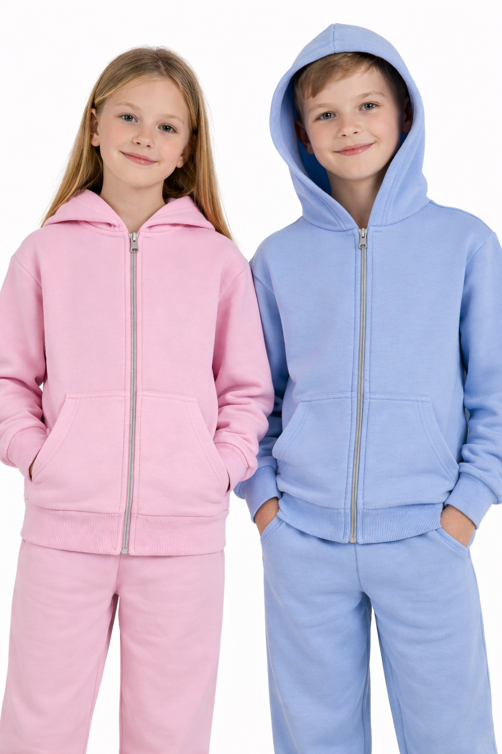 Bluza z kapturem rozpinana KIDS  PREMIUM 330gsm 