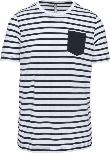 Striped White/Red