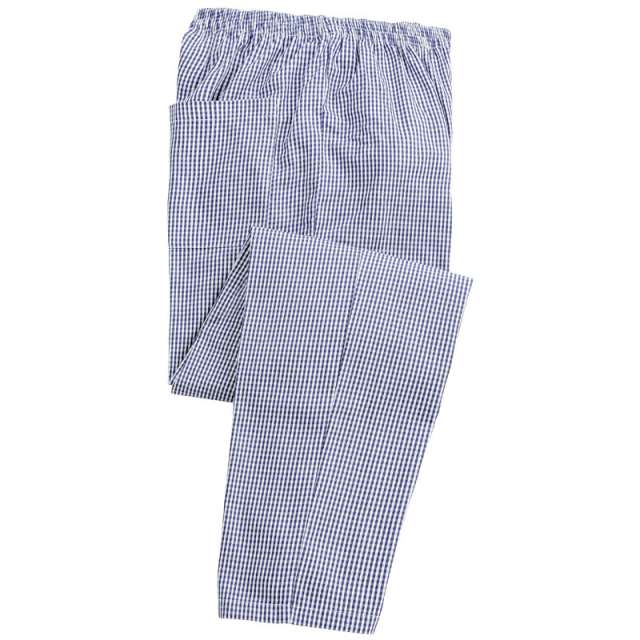 Navy/White Check
