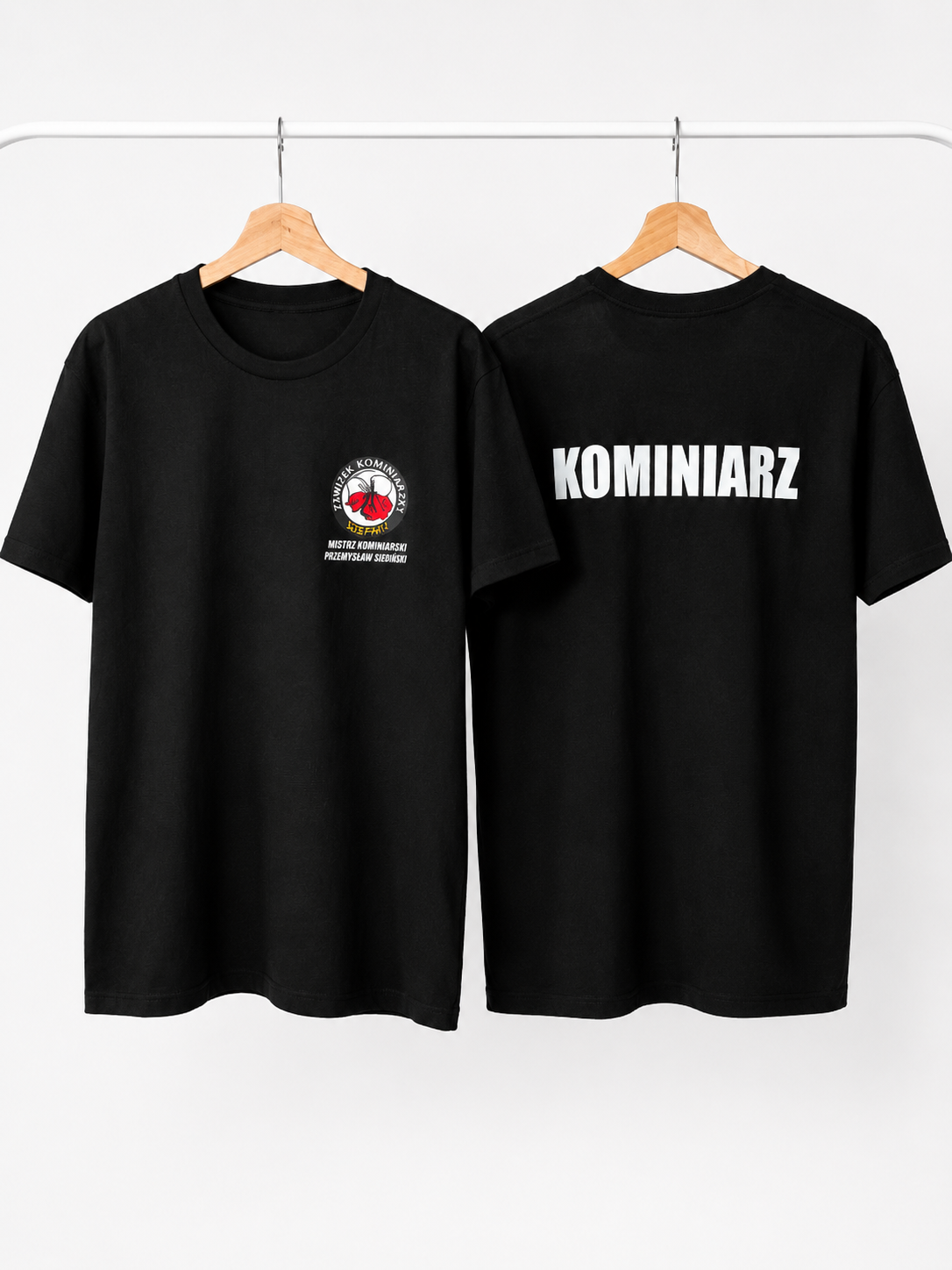Naduki DTF na koszulkach