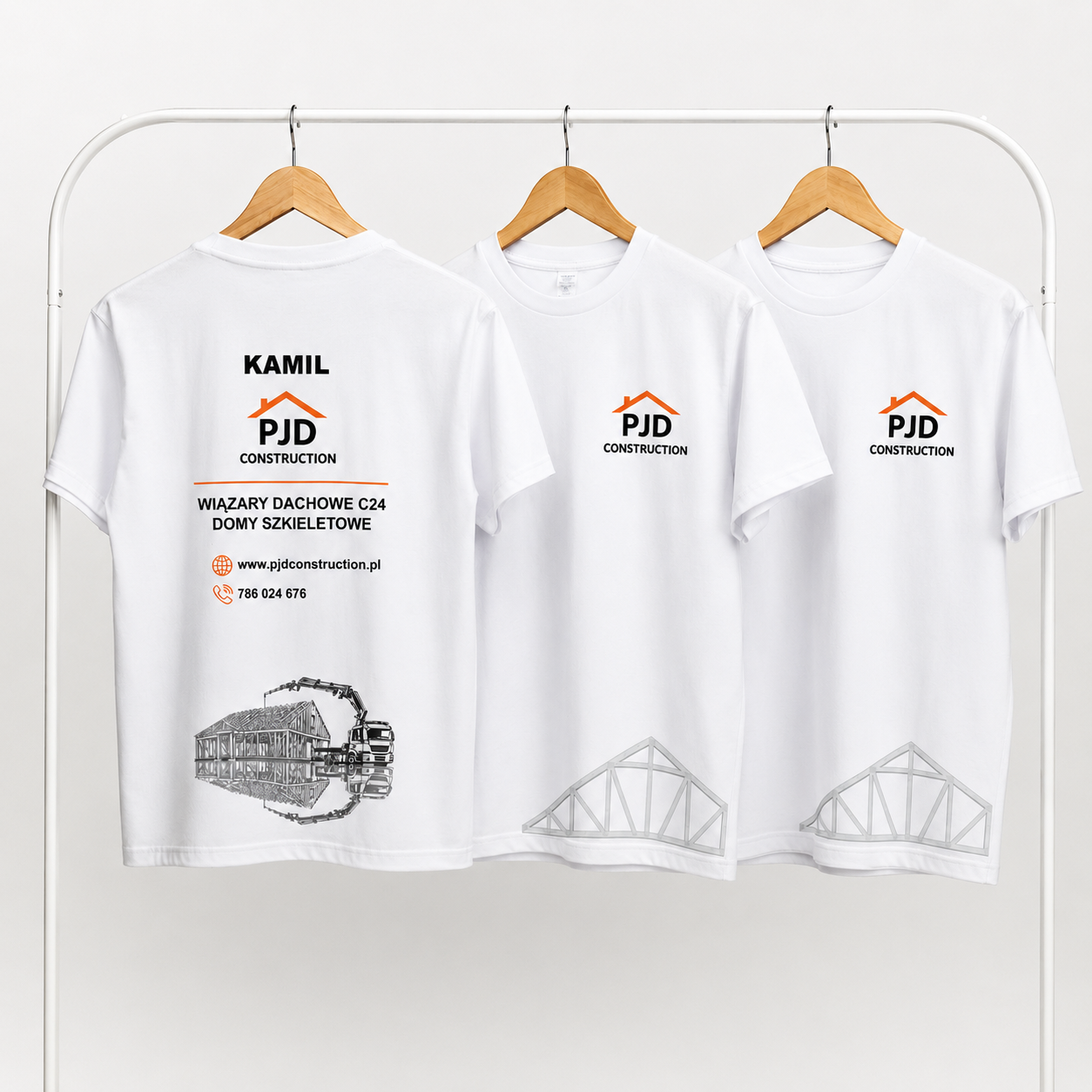 Nadruk DTF na t-shirtach